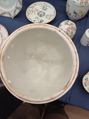 Lot 51 - A Pair of Chinese Porcelain Jars and Covers,...