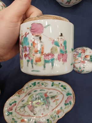 Lot 51 - A Pair of Chinese Porcelain Jars and Covers,...