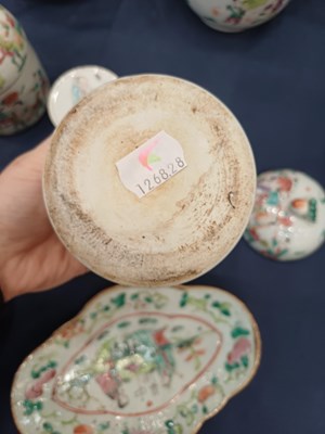 Lot 51 - A Pair of Chinese Porcelain Jars and Covers,...