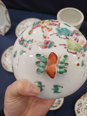 Lot 51 - A Pair of Chinese Porcelain Jars and Covers,...