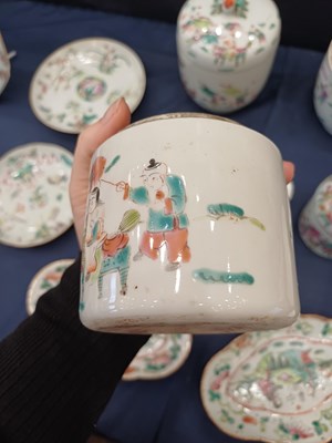 Lot 51 - A Pair of Chinese Porcelain Jars and Covers,...