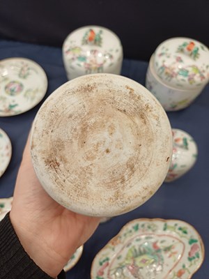 Lot 51 - A Pair of Chinese Porcelain Jars and Covers,...