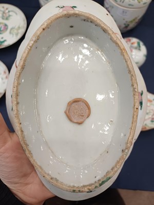 Lot 51 - A Pair of Chinese Porcelain Jars and Covers,...