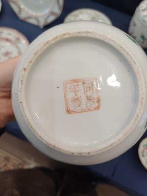 Lot 51 - A Pair of Chinese Porcelain Jars and Covers,...