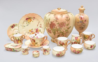 Lot 136 - A Collection of Royal Worcester Porcelain,...