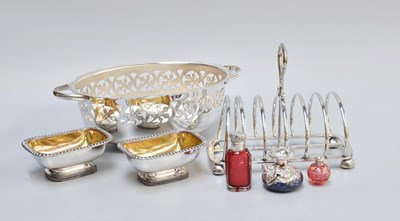 Lot 157 - A Collection of Assorted Silver and Silver...