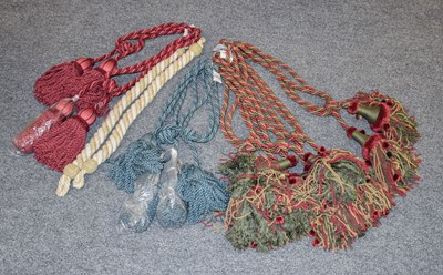 Lot 234 - Five Pairs of Zoffany Curtain Tie Backs