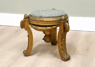 Lot 667 - A French Louis XV-Style Carved Giltwood...