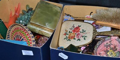 Lot 315 - A large quantity of costume jewellery in two boxes