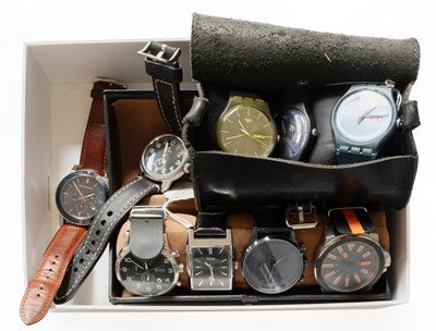 Lot 296 - A Selection of Quartz Wristwatches, three by...