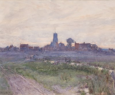 Lot 1220 - Henry Charles Brewer (1866-1950) "Blythburgh"...