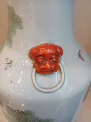 Lot 43 - A Chinese Porcelain Vase, Republic period, of...