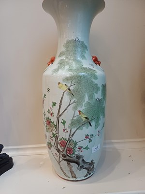 Lot 43 - A Chinese Porcelain Vase, Republic period, of...
