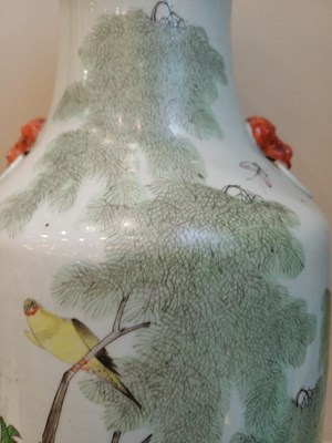 Lot 43 - A Chinese Porcelain Vase, Republic period, of...