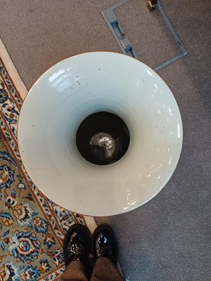 Lot 43 - A Chinese Porcelain Vase, Republic period, of...