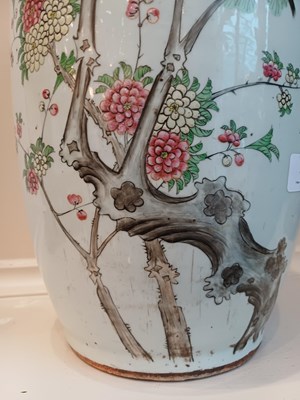 Lot 43 - A Chinese Porcelain Vase, Republic period, of...