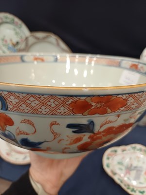 Lot 44 - A Cantonese Porcelain Basket, late 19th...