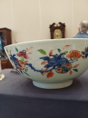 Lot 44 - A Cantonese Porcelain Basket, late 19th...