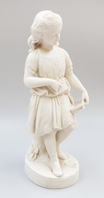 Lot 153 - A Copeland Parian Figure, 19th century, by...