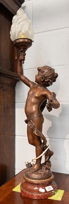 Lot 205 - After Auguste Moreau (1834-1917): A Patinated...