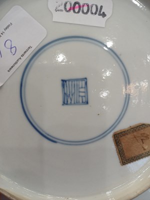 Lot 8 - A Chinese Porcelain Octagonal Plate, Kangxi,...