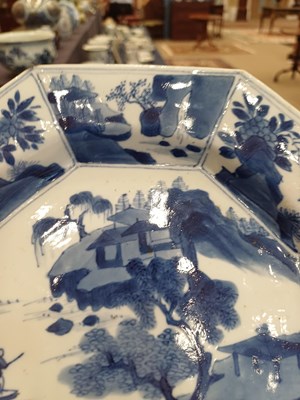 Lot 8 - A Chinese Porcelain Octagonal Plate, Kangxi,...