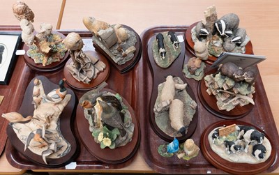 Lot 120 - Border Fine Arts Animal Groups, including...