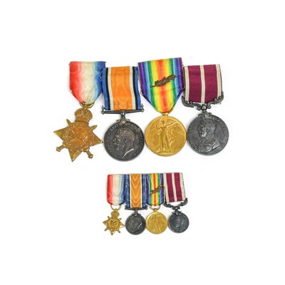 Lot 8 - A First World War Meritorious Service Group of...