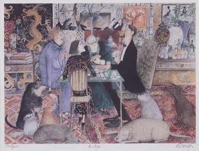 Lot 1238 - Sue Macartney-Snape (b.1957) "Bridge" Signed,...