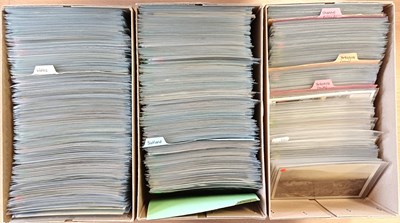 Lot 168 - UK Topographical Postcards, three trade boxes,...