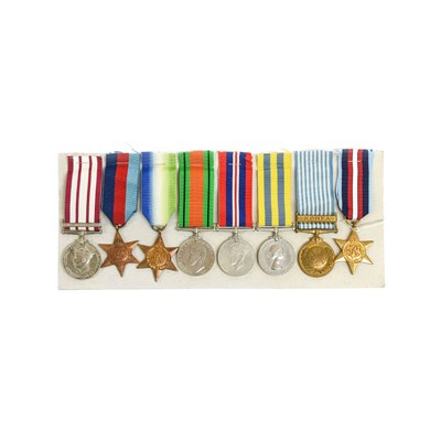 Lot 12 - A Second World War/Korea War Naval Group of...