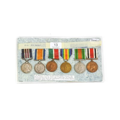 Lot 13 - A First/Second World War MM Group of Six...