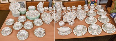 Lot 186 - A Minton Porcelain Dinner, Tea and Coffee...