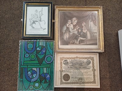 Lot 1281 - A collection of various engravings and prints,...