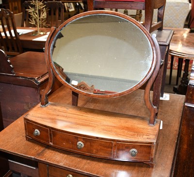 Lot 1399 - An Edwardian Mahogany Bookcase, with glazed...