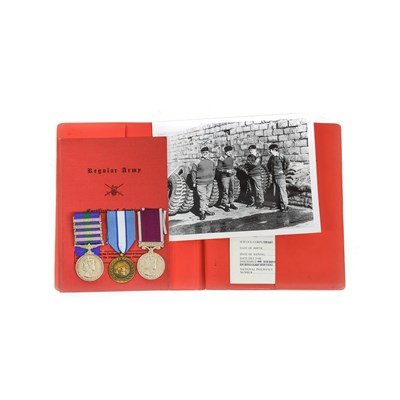 Lot 16 - Three Medals, awarded to 23237564 S.SGT....