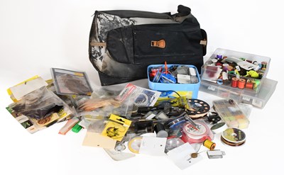 Lot 3037 - A Collection of Various Fly Tying Tools and Materials