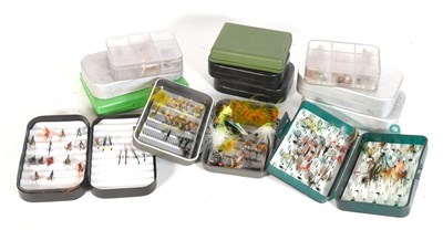 Lot 3033 - A Collection of Various Fly Boxes