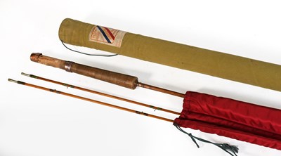 Lot 3142 - A Pezon et Michel Ritz Super Parabolic Wading Type McClane Split Cane Fly Rod