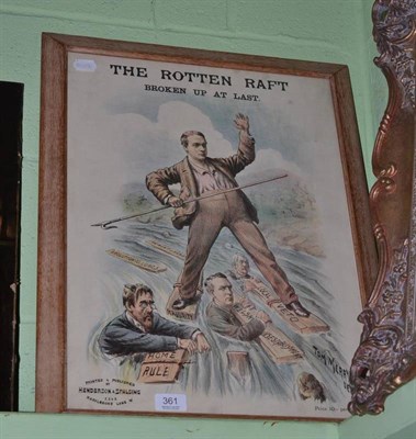 Lot 361 - The Rotten Raft poster, printed and published by Henderson and Spalding