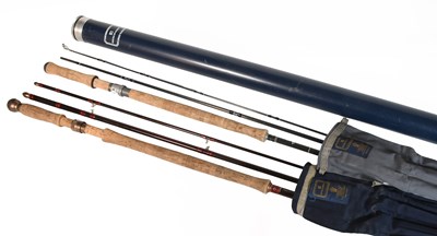 Lot 3082 - A Hardy Graphite De-Luxe Double Handed Fly Rod