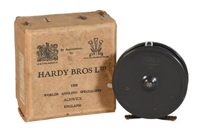 Lot 3075 - A Hardy Eureka 3 1/2" Centre Pin Reel