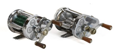 Lot 3137 - A Pair of Hardy Elarex Multiplying Reels