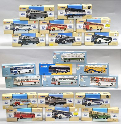 Lot 3467 - Corgi US Coaches