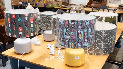 Lot 239 - Collection of Decorative Modern Table Lamps,...