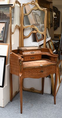 Lot 1288 - A French Gilt Metal Mounted Kingwood Dressing...