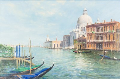 Lot John Barrie Haste (1931-2011) Venice canal...