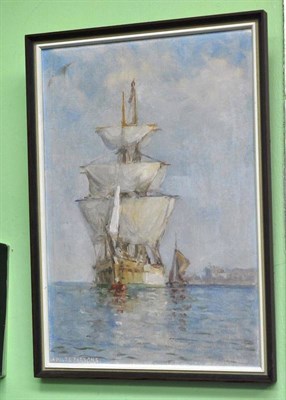 Lot 382 - Sailing ship by A Wilde Parsons