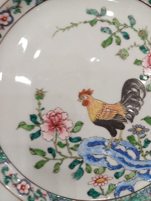 Lot 36 - A Chinese Armorial Porcelain Plate, Qianlong,...