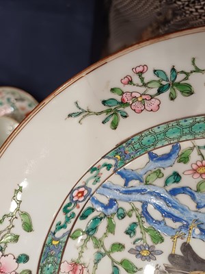 Lot 36 - A Chinese Armorial Porcelain Plate, Qianlong,...